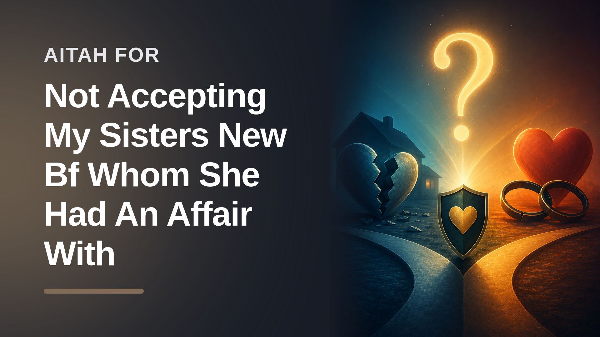 The Loyal Sibling Who Drew a Line in the Sand Against an Unrepentant Cheater