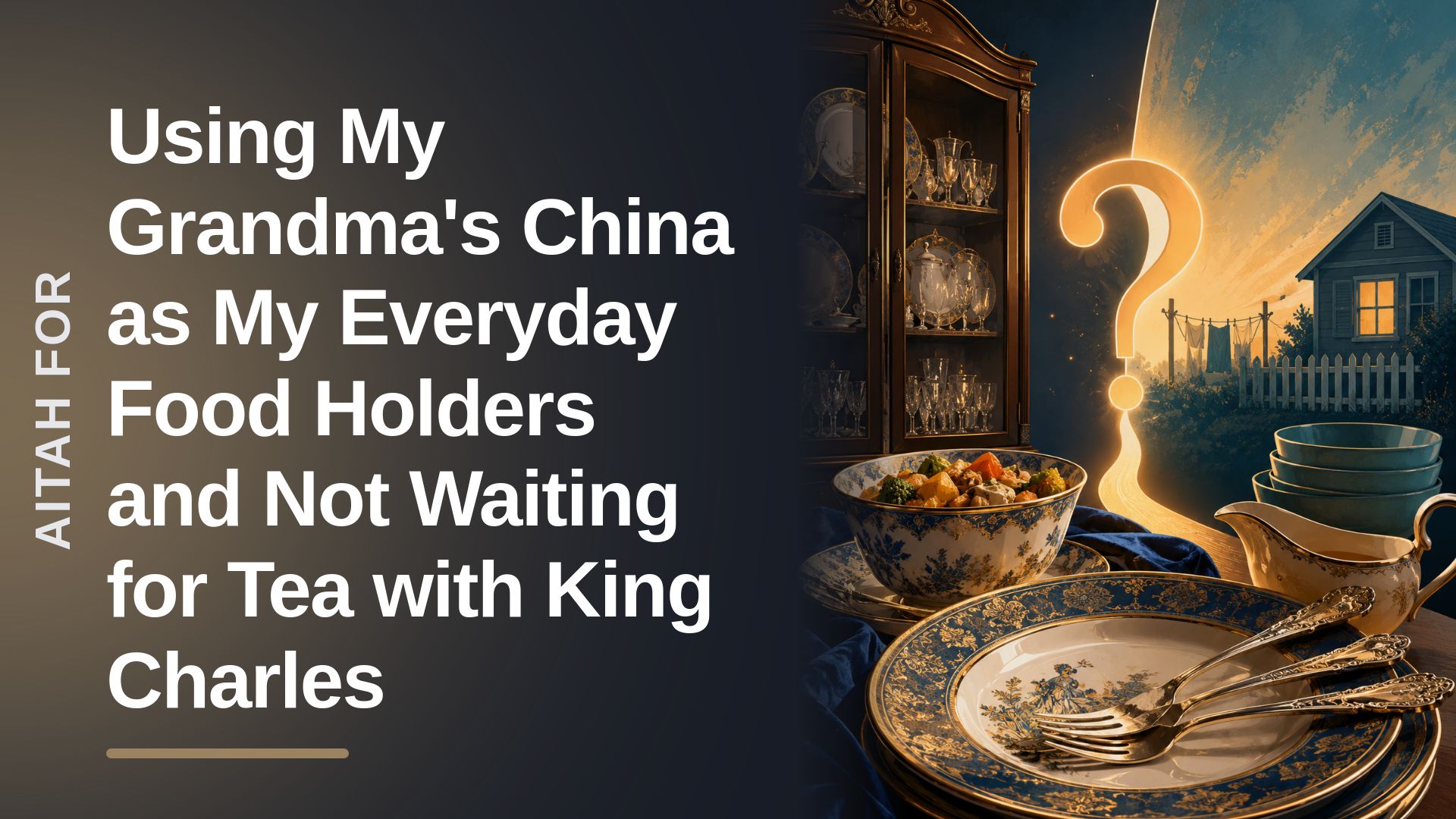 The Practical Minimalist Who Dared to Eat Takeout Off the Sacred Family China