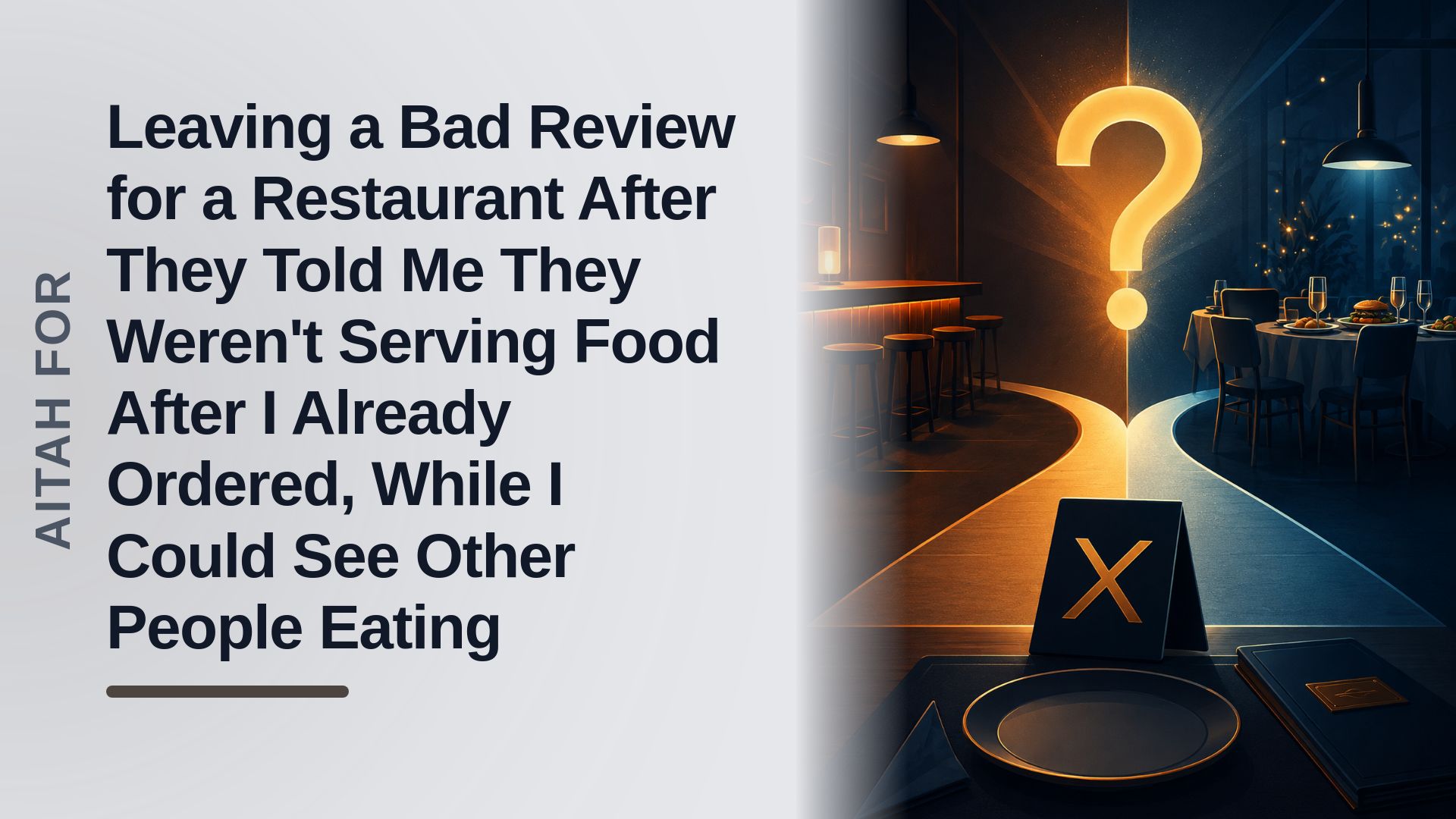 The Misunderstood Customer Who Weaponized a Bad Review Against a Wildly Defensive Restaurant Owner