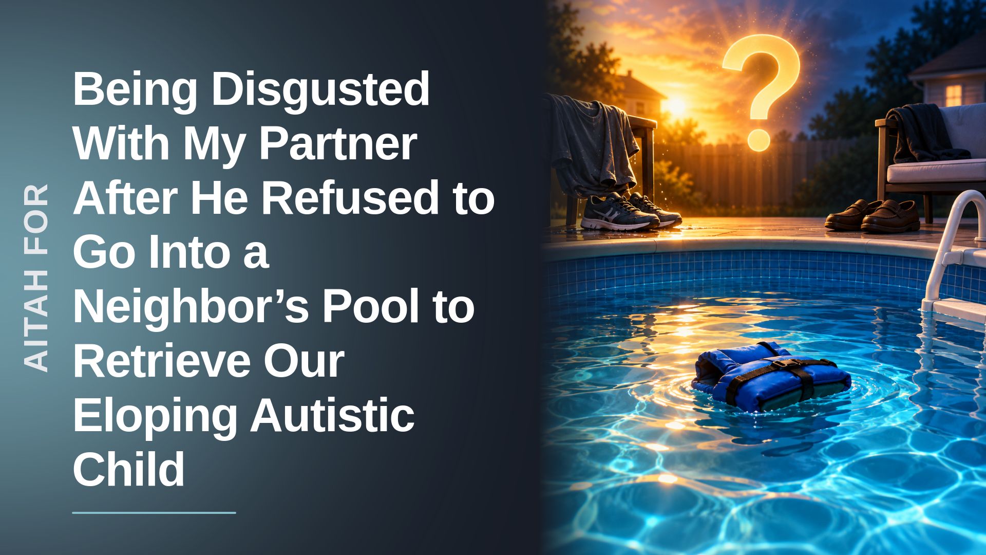 The Desperate Mother Who Waded Into Deep Waters Because Her Scorekeeping Husband Refused to Help Their Autistic Son