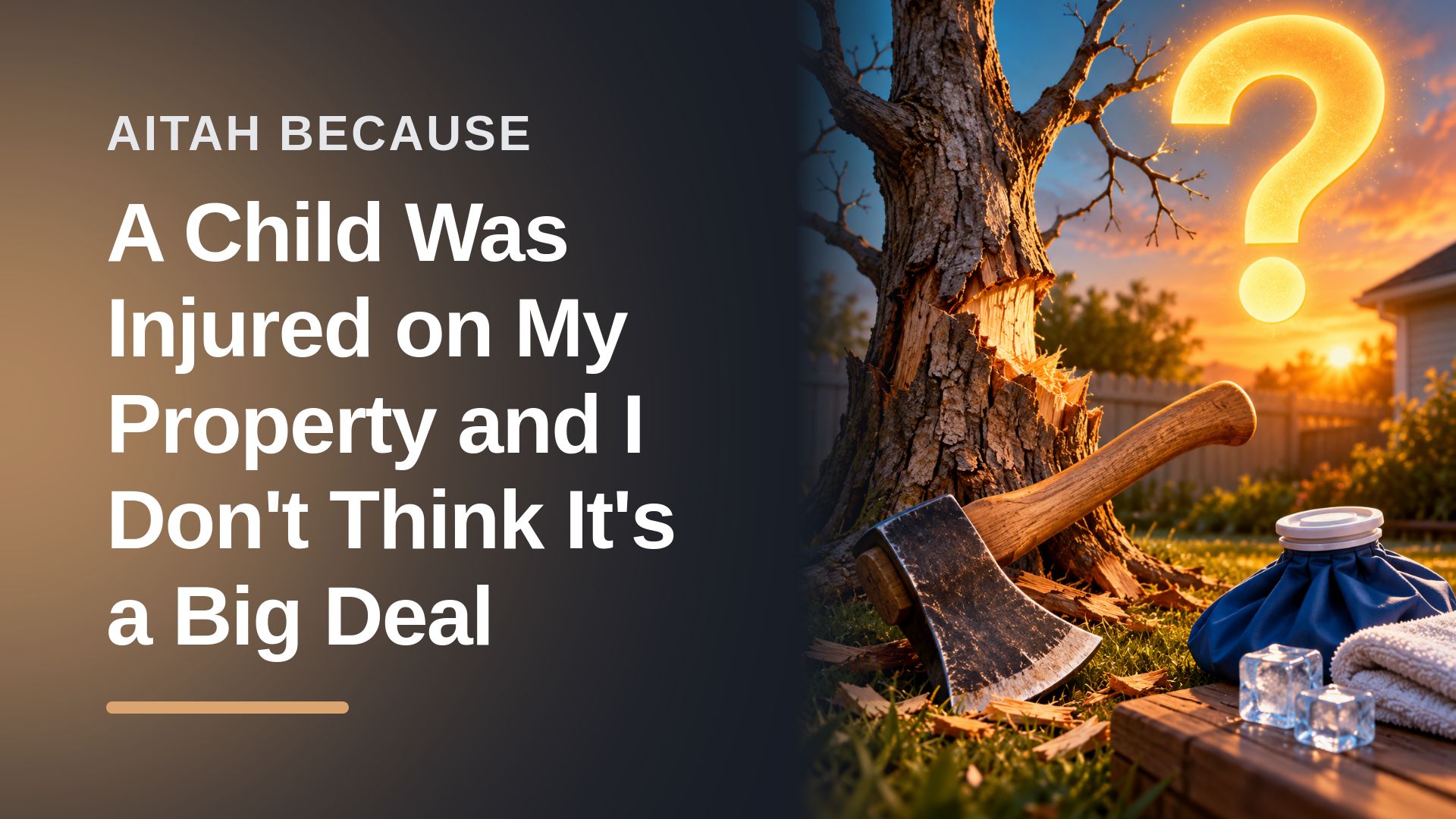 The Negligent Father Who Shrugged Off a Backyard Axe Accident Against a Furious Parent