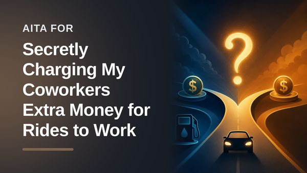 The Opportunist Who Turned Freeloading Coworkers Into a Secret $1,200 Side Hustle