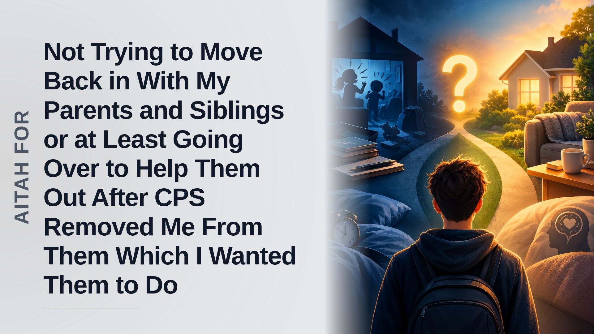 The Overwhelmed Brother Who Chose His Own Survival Against His Neglectful Parents