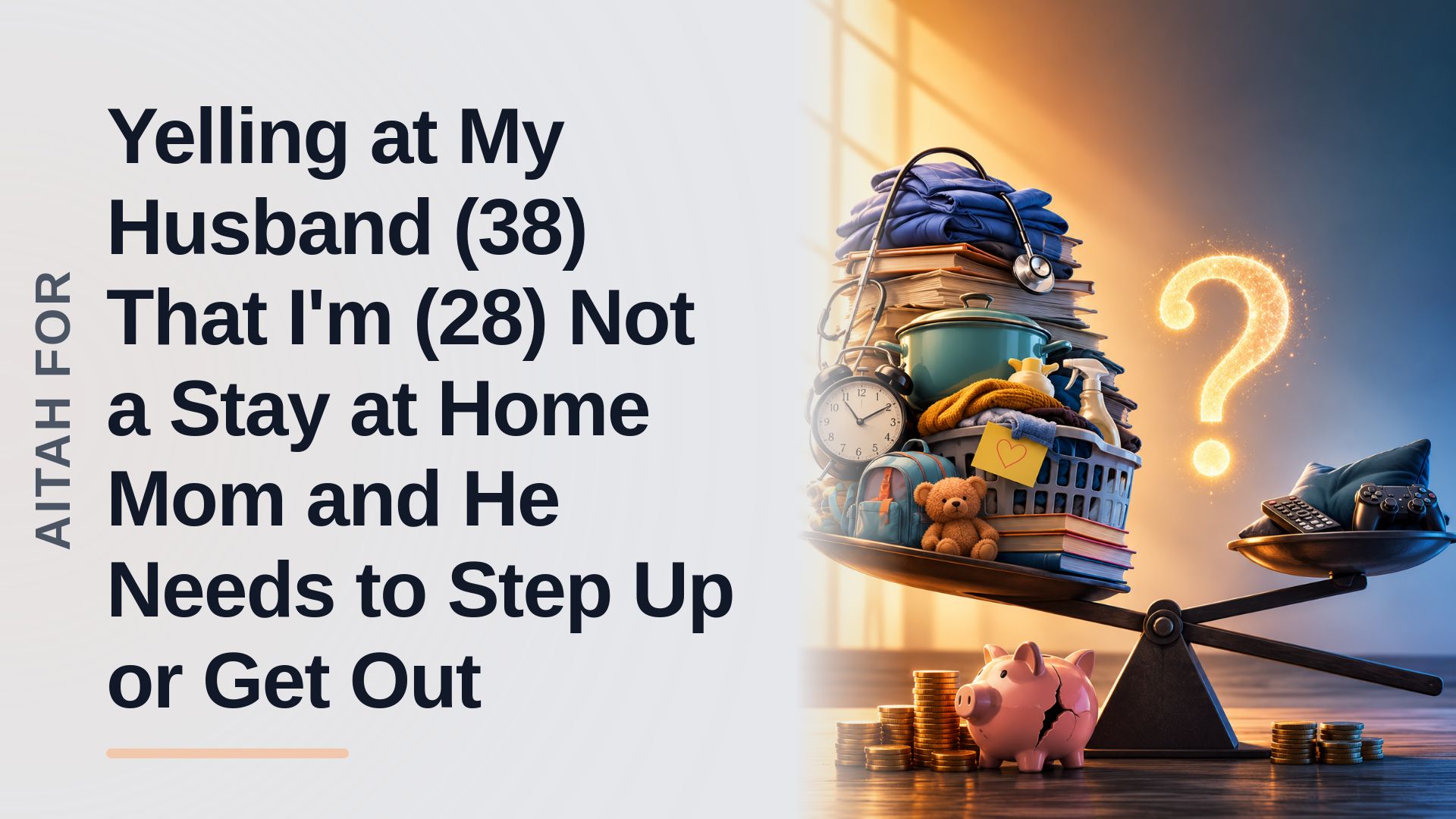 The Overworked Breadwinner Who Finally Snapped Against Her Manchild Husband