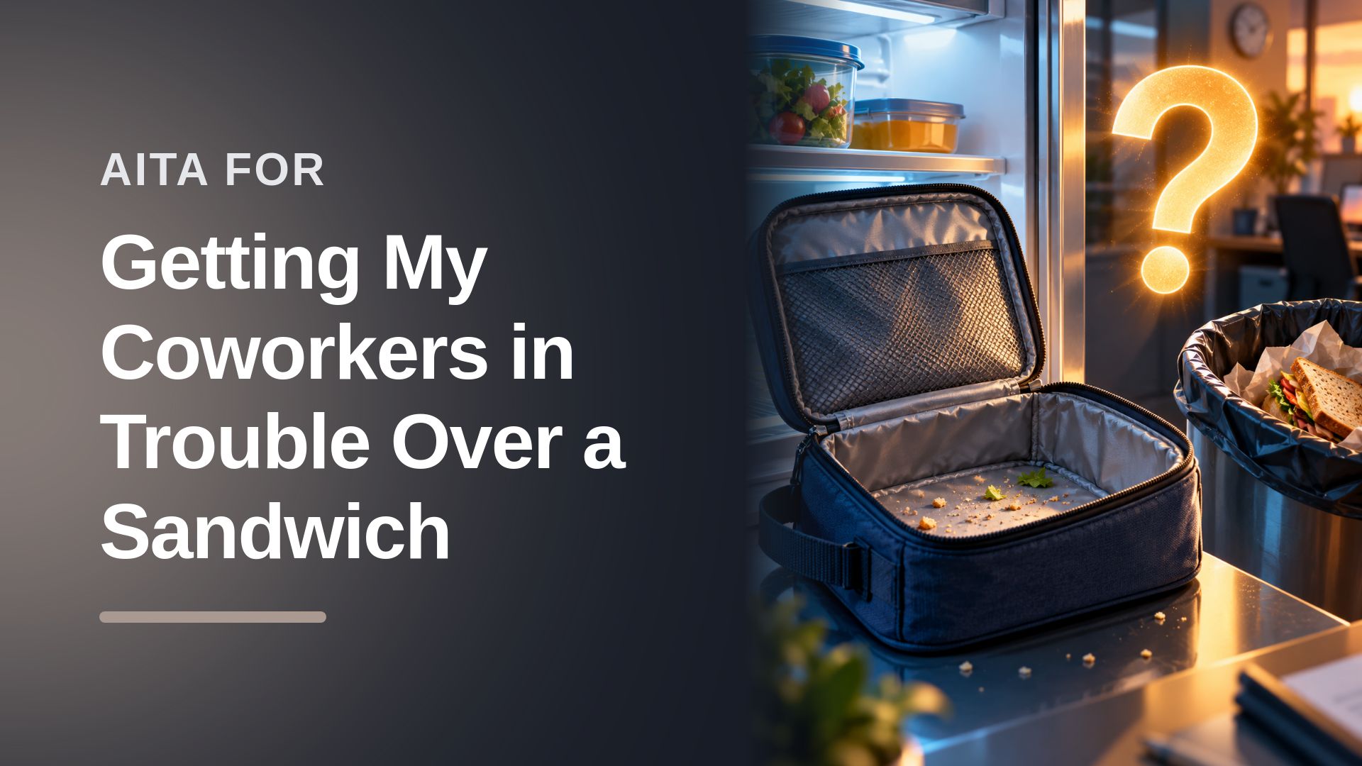 The Overworked Professional Who Dropped the Hammer on an Overzealous Office Fridge Cleaner