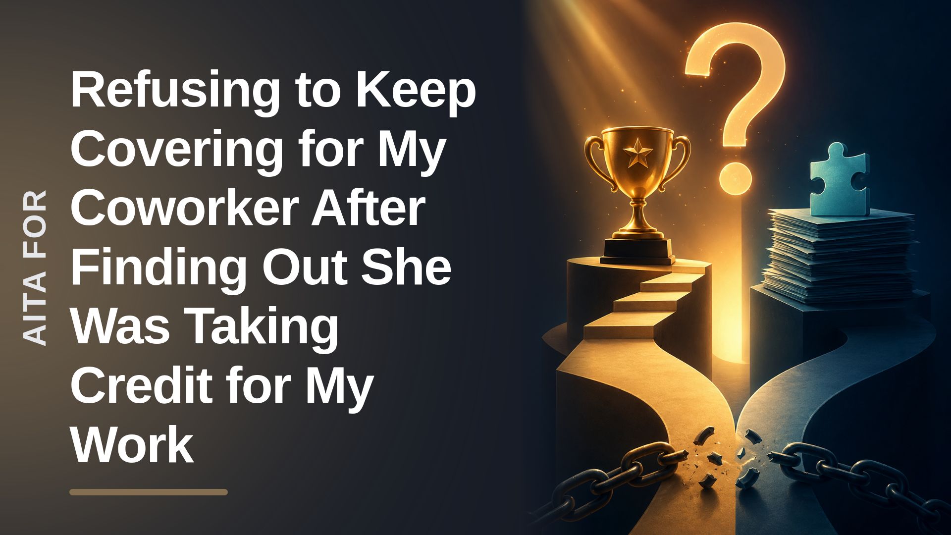 The Overworked Martyr Who Cut Off an Entitled Credit-Stealer at the Knees
