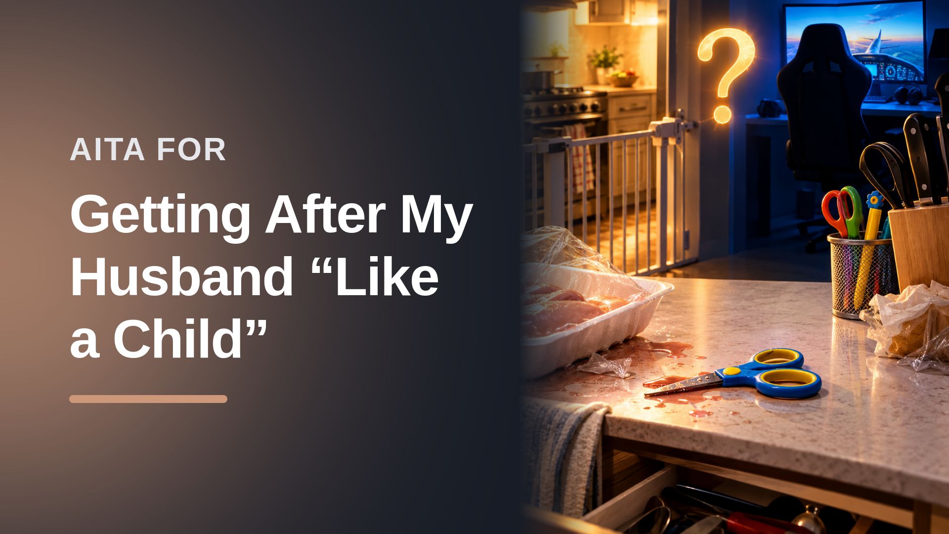 The Overworked Mom Who Snapped When Her Man-Child Husband Risked Their Toddler for a Video Game