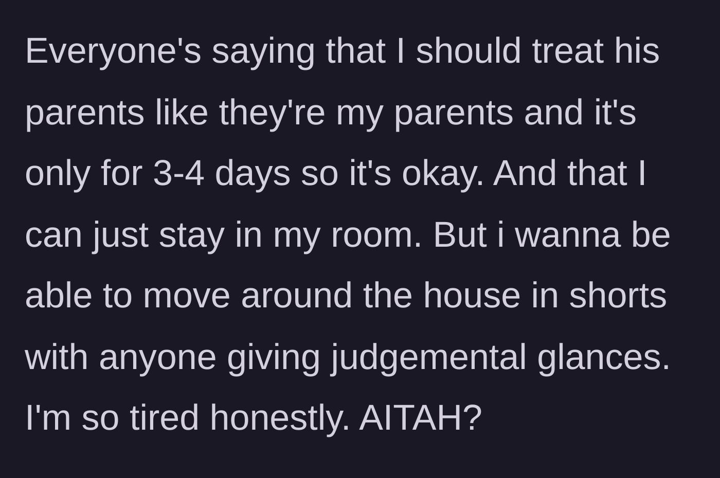 Story part 8 - Friends advise the main character to just accept the situation and hide in her room.