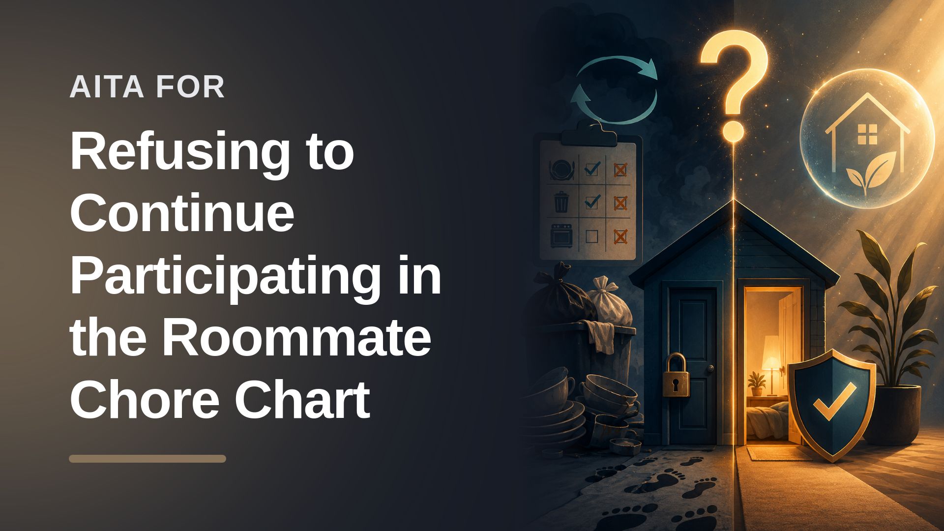 The Overworked Roommate Who Torched the Chore Chart Against The Ultimate Boundary-Stompers
