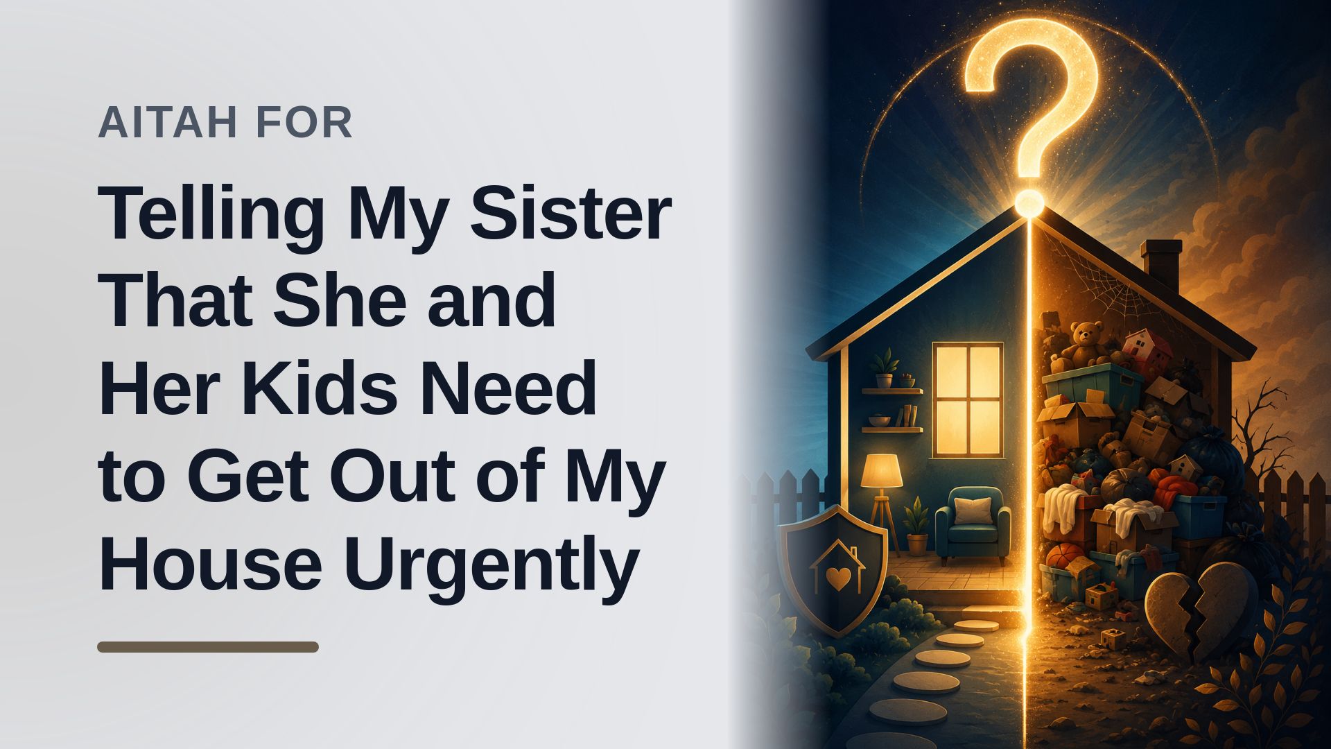 The Overworked Mom Who Dropped the Eviction Hammer on an Extortionist Sister