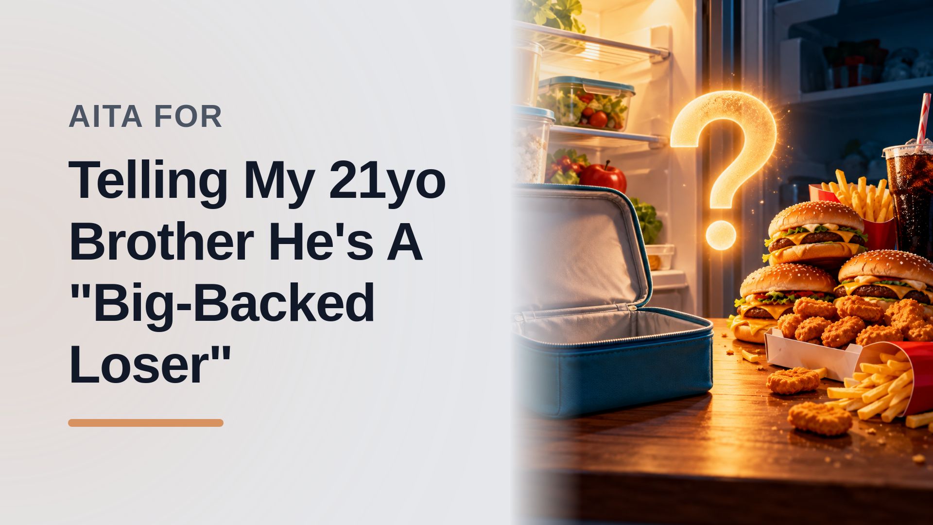 The Overworked Sister Who Went Nuclear on Her Entitled, Food-Stealing Brother
