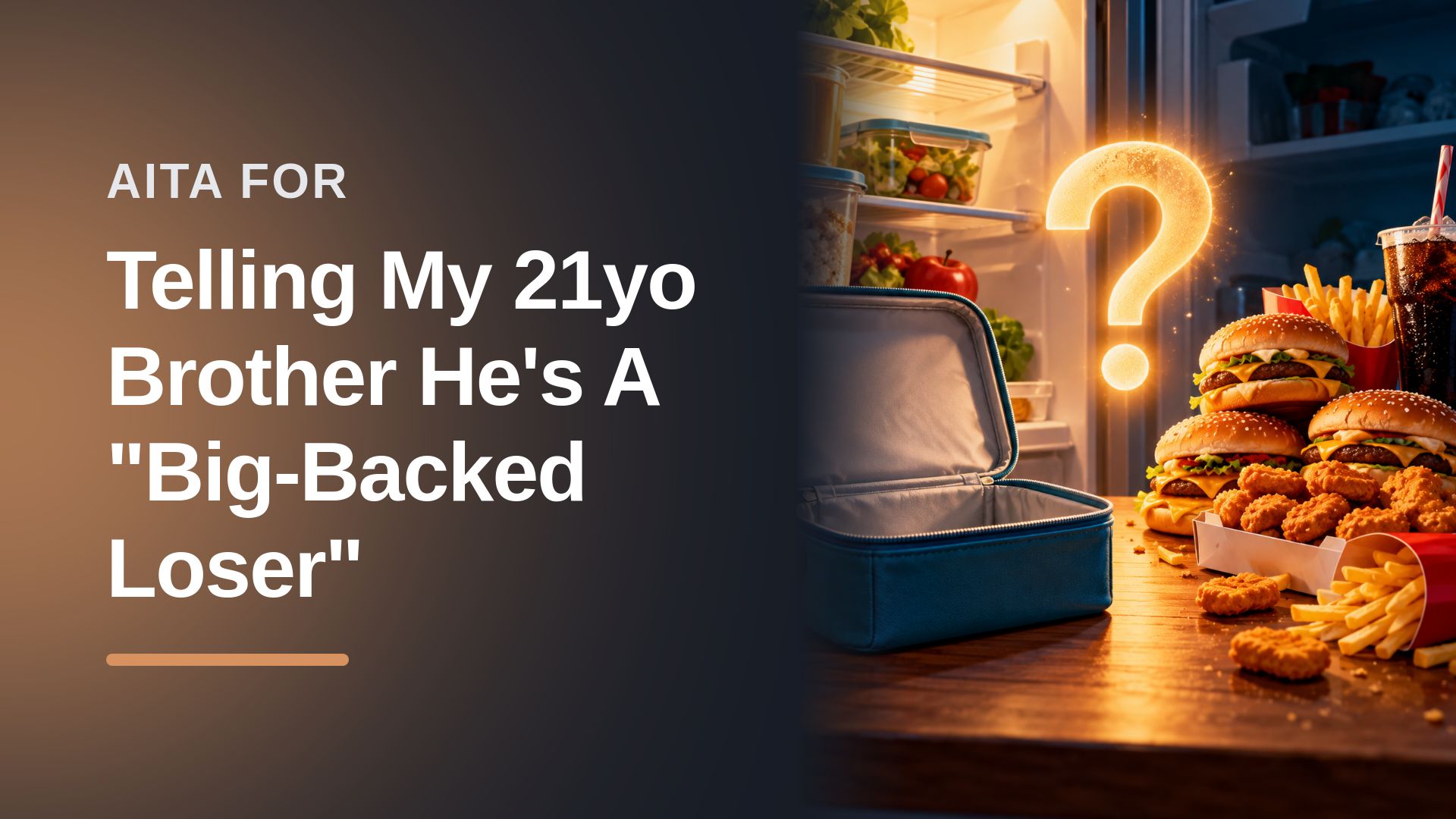 The Overworked Sister Who Went Nuclear on Her Entitled, Food-Stealing Brother