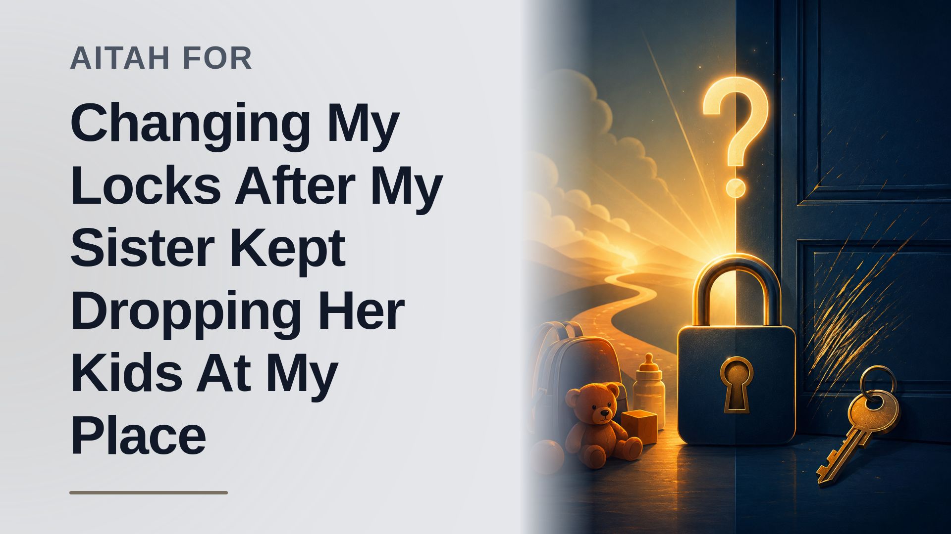 The Overworked Martyr Who Changed His Locks Against An Entitled Parent