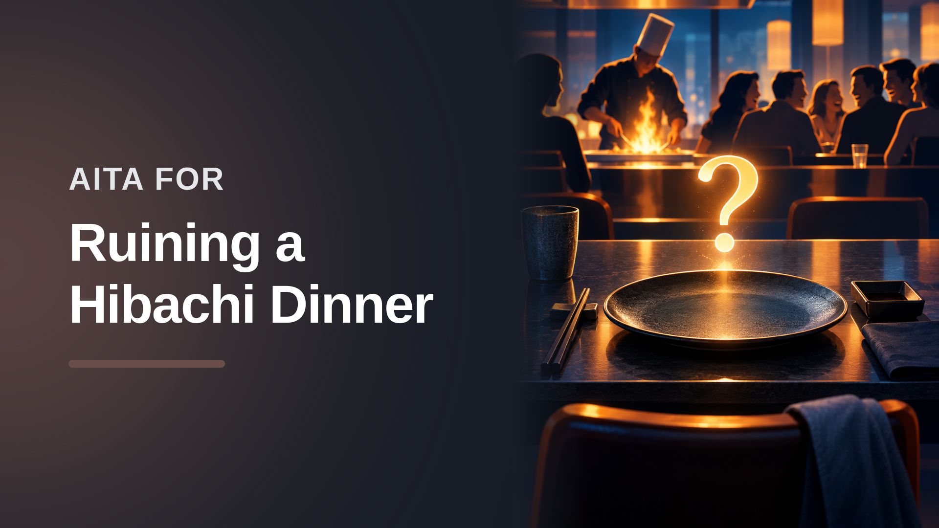 The Overworked Wife Who Fled A Humiliating Hibachi Dinner Against Her Unsupportive Husband!