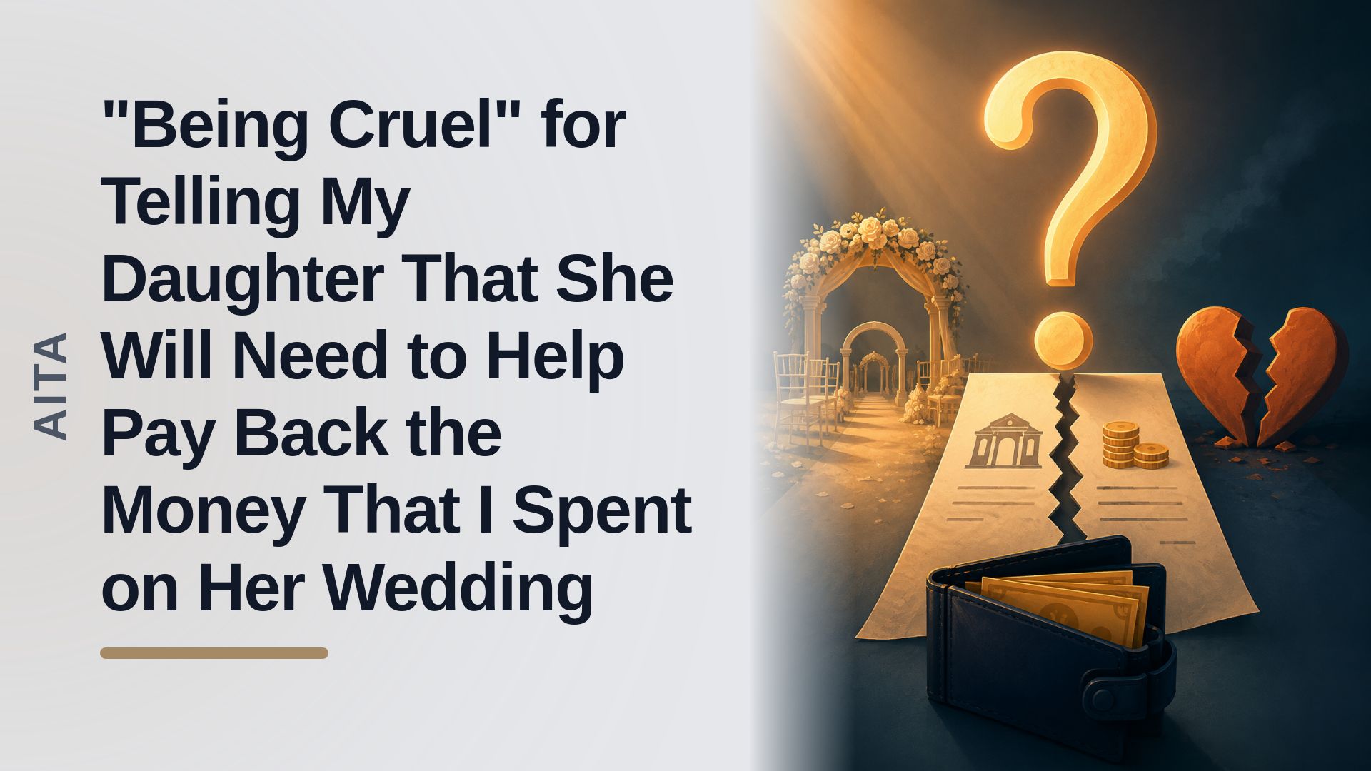 The Pragmatic Parent Who Demanded Repayment Against The Unfaithful, Entitled Bride