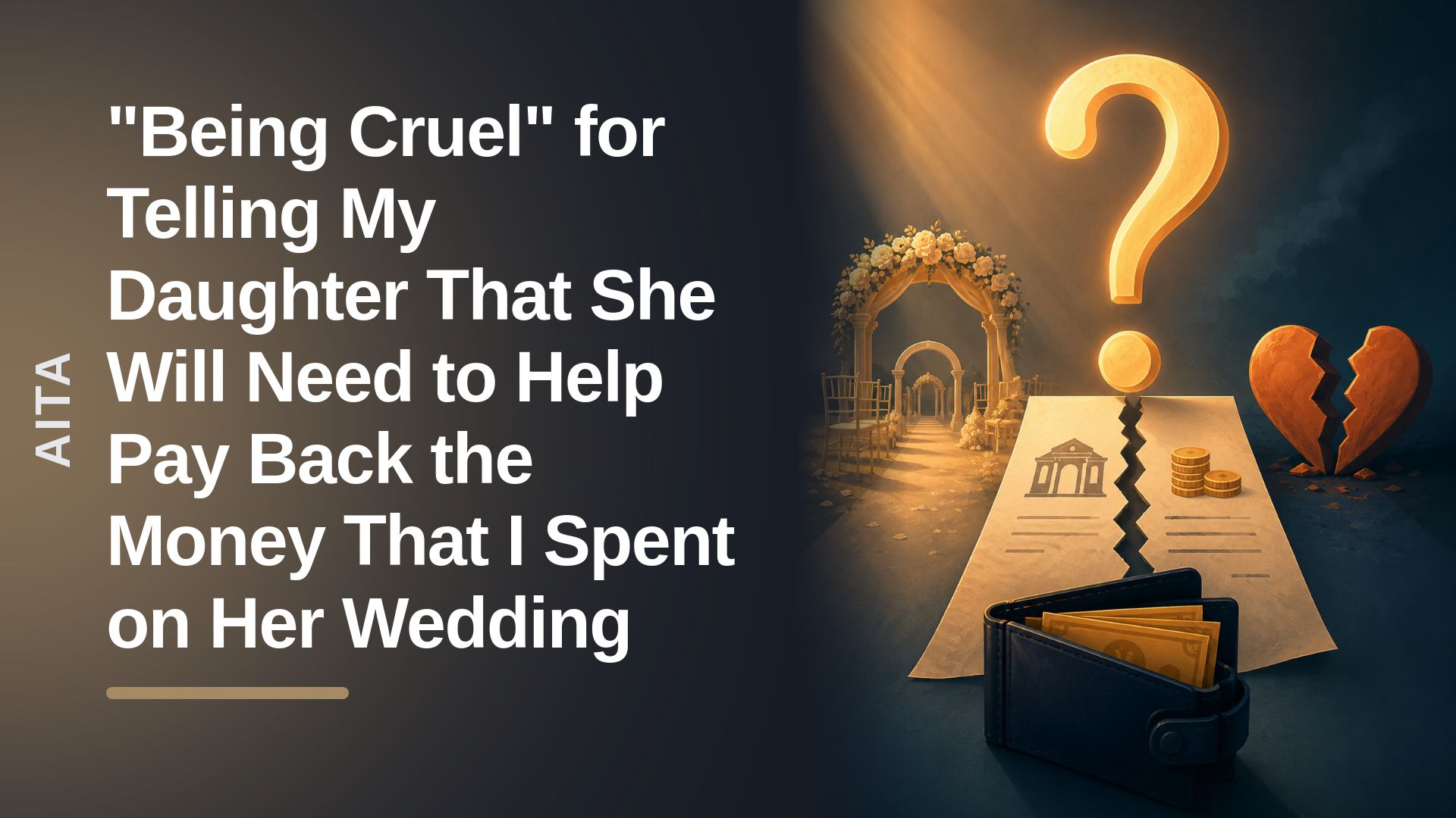 The Pragmatic Parent Who Demanded Repayment Against The Unfaithful, Entitled Bride