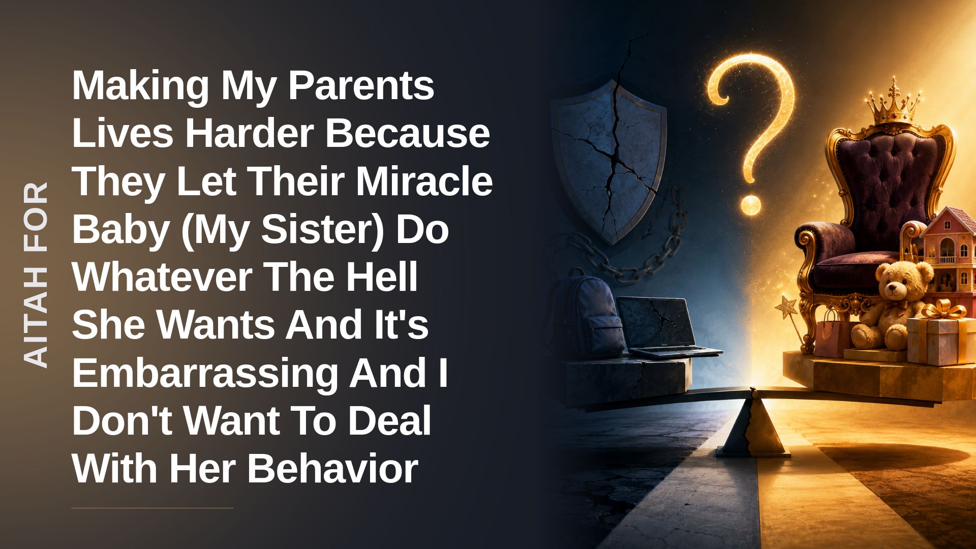 The Parentified Son Who Went on Strike Against His Entitled Parents and Their 'Miracle' Golden Child