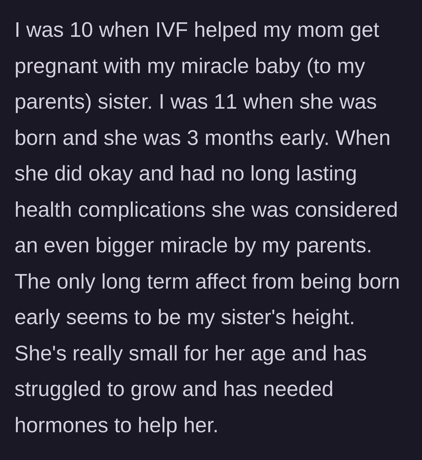 Story part 3 - A ten-year-old boy looking at his newborn sister in a hospital incubator.