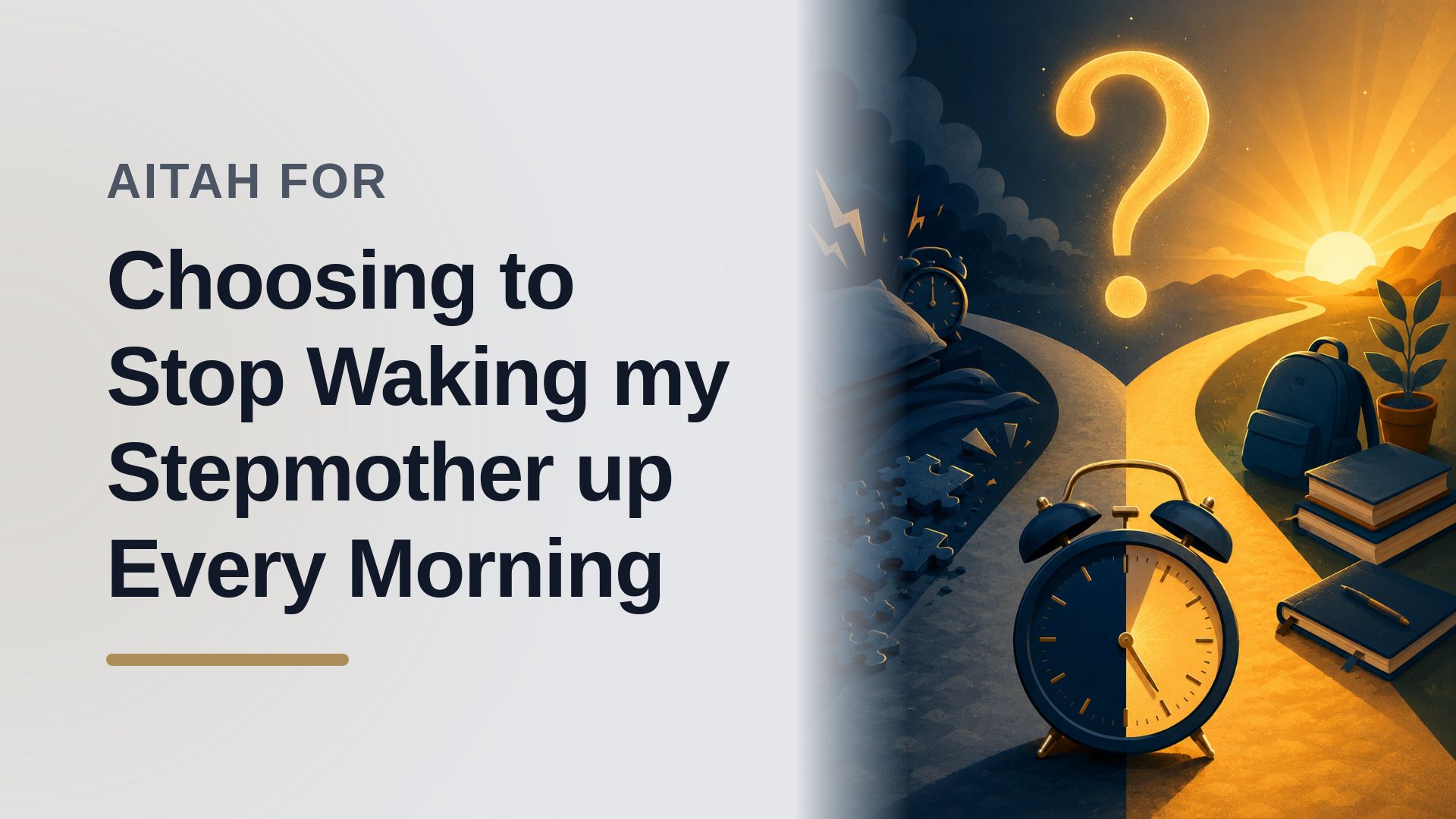 The Parentified Teenager Who Refused to Be His 36-Year-Old Stepmother’s Alarm Clock