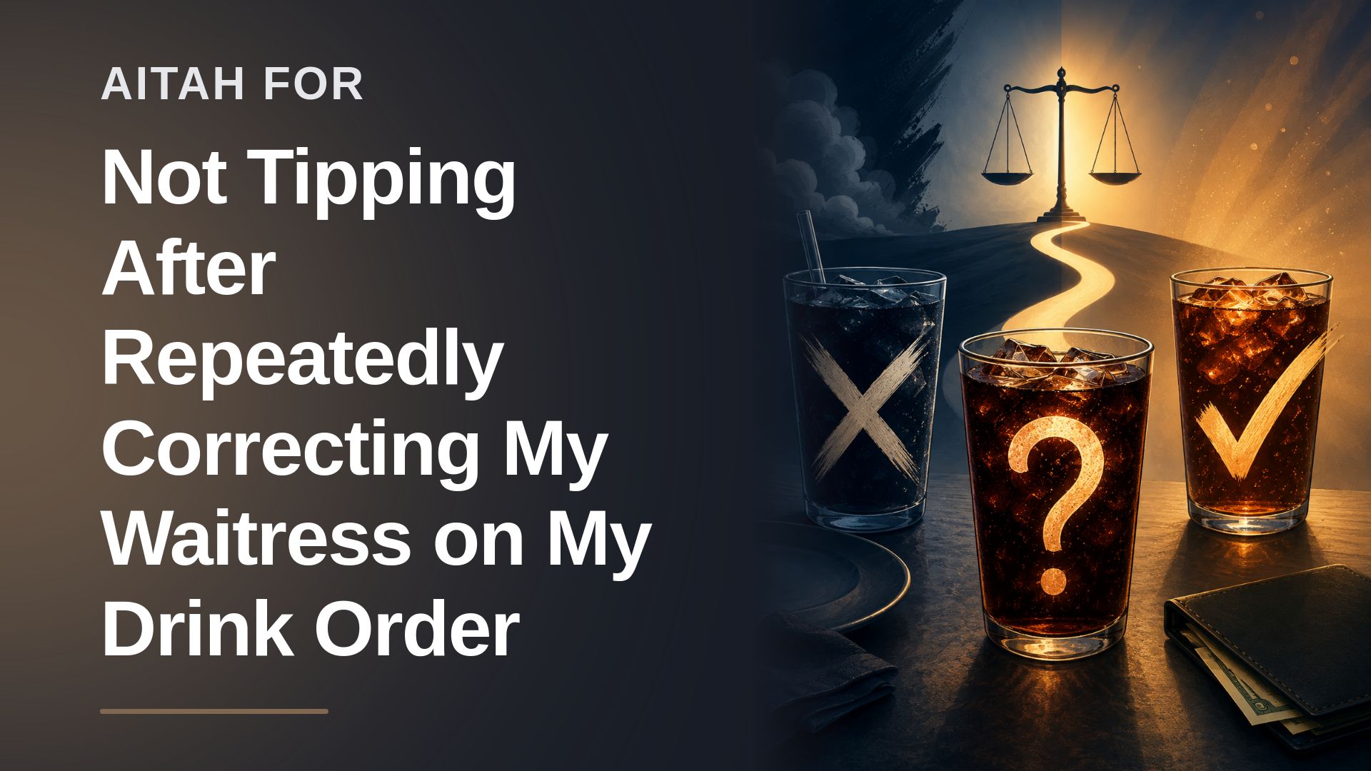 The Passive Patron Who Pulled The Tip On An Inattentive Server Over A Diet Coke