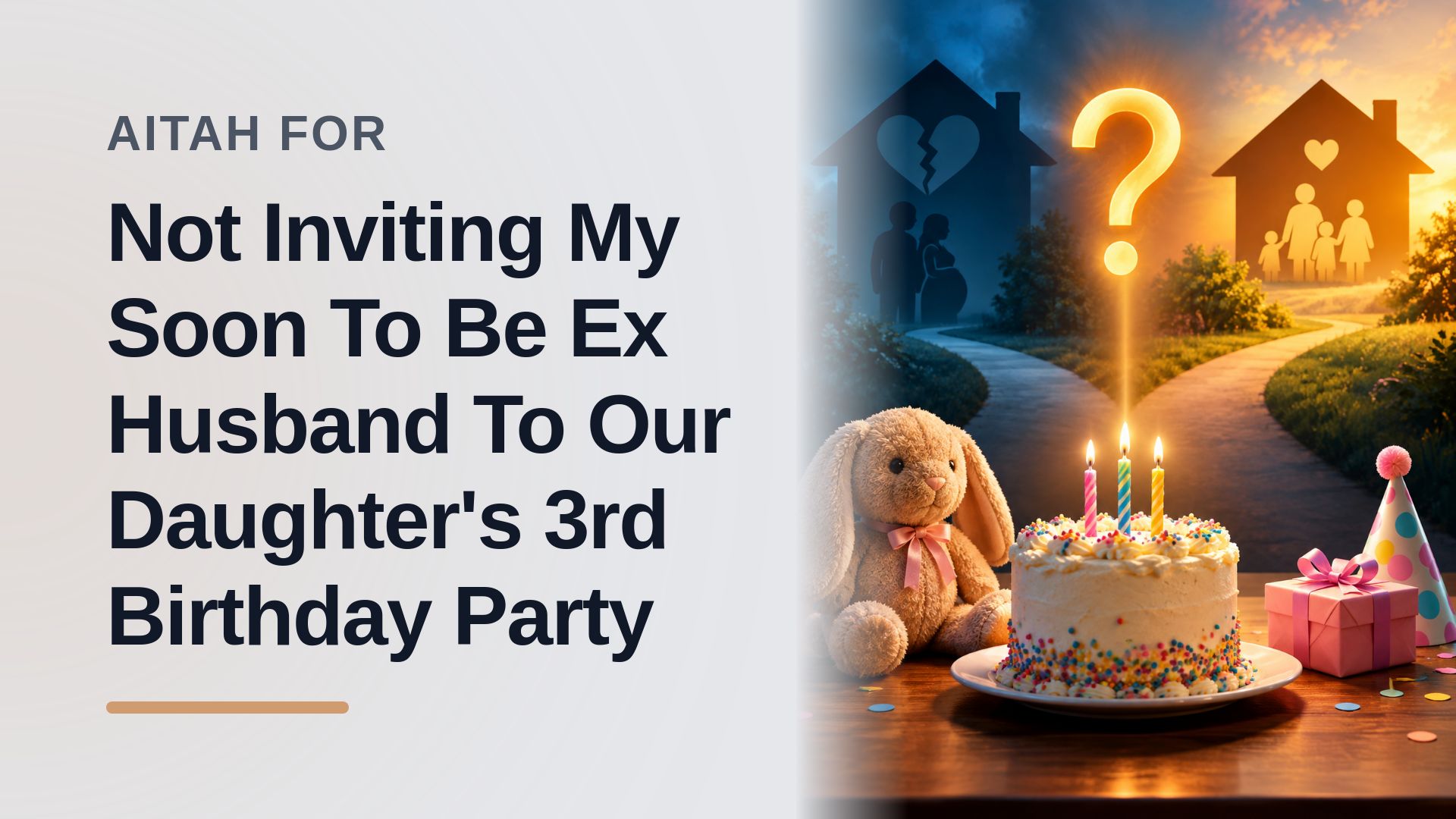 The Peacemaker Ex-Wife Who Finally Banned Her Serial-Cheating Ex From a 3rd Birthday Bash!