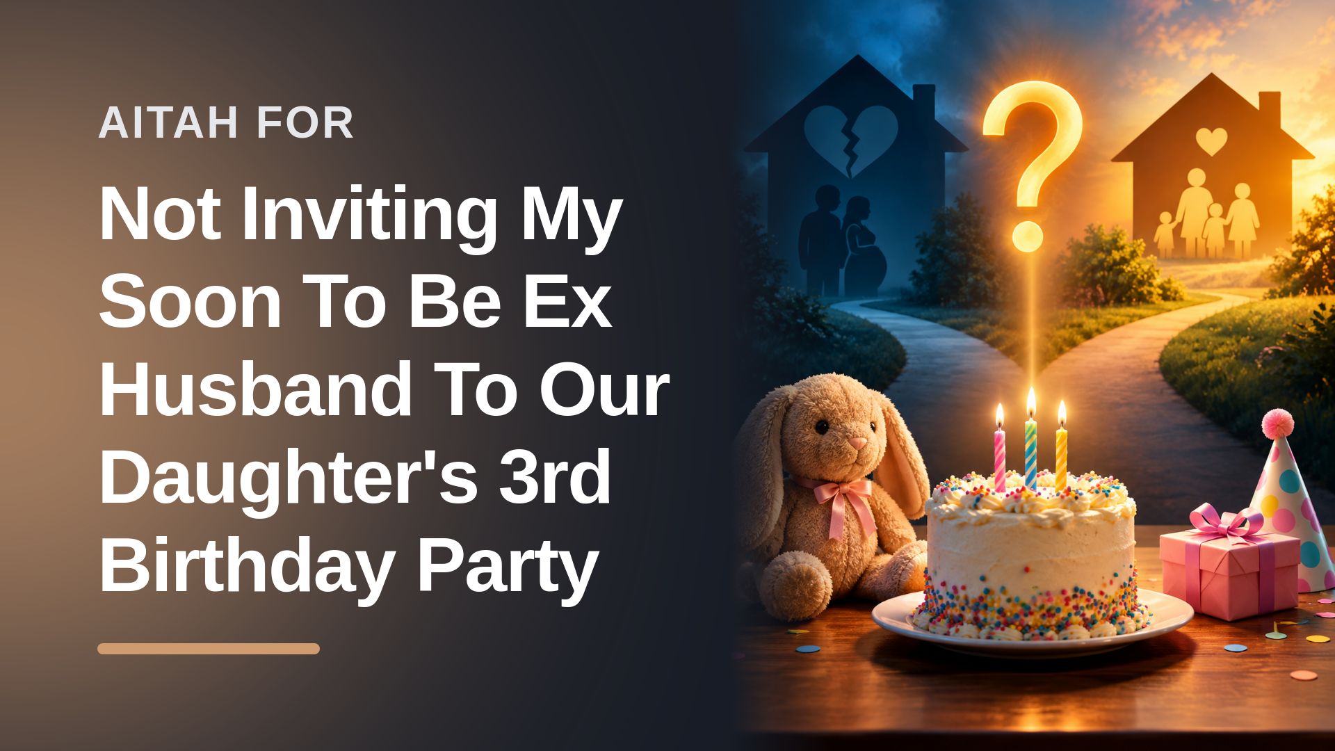 The Peacemaker Ex-Wife Who Finally Banned Her Serial-Cheating Ex From a 3rd Birthday Bash!