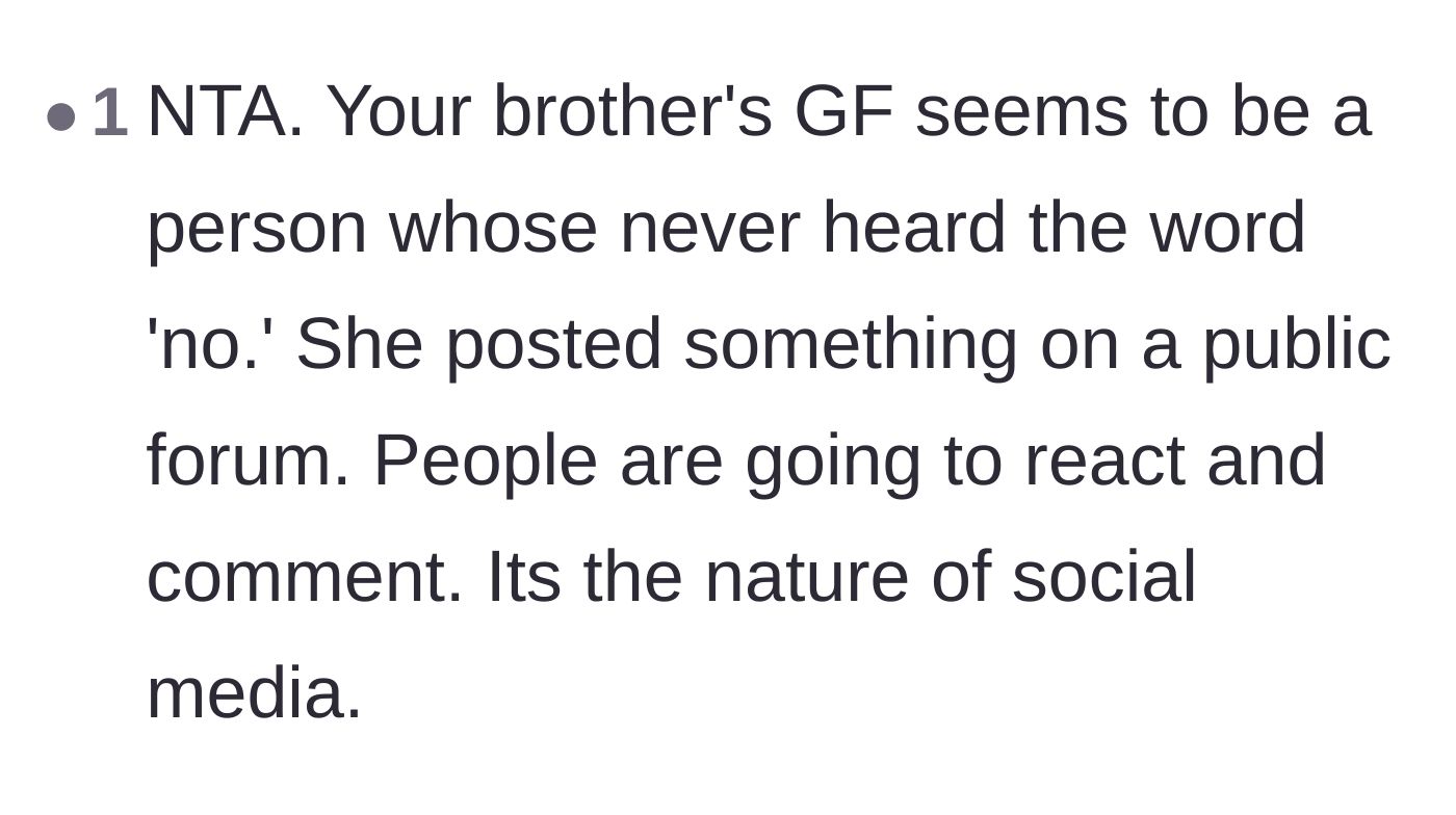 Comment thread 4 - A reality check pointing out the sheer hypocrisy of posting a public call-out and then getting angry at public responses.
