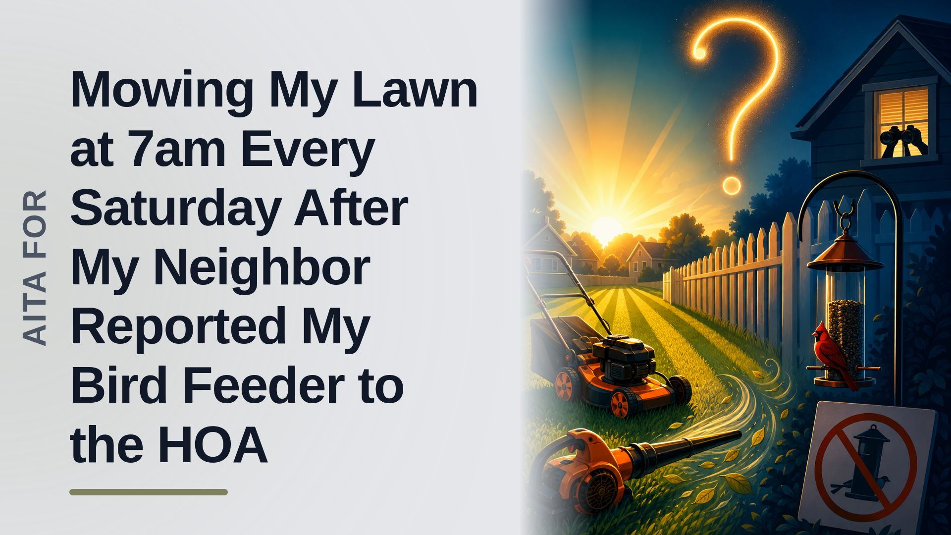 The Petty Avenger Who Waged Lawn Care Warfare Against The HOA Busybody