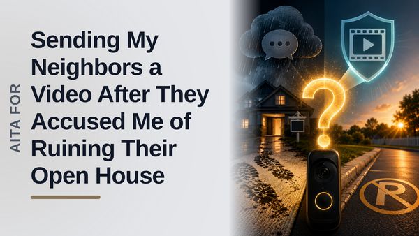 The Polite Neighbor Who Deployed Ring Camera Justice Against An Entitled, Deflecting Parent