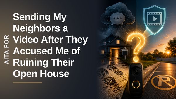 The Polite Neighbor Who Deployed Ring Camera Justice Against An Entitled, Deflecting Parent