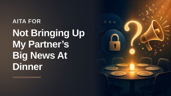 The Practical Partner Who Refused to Play Hype Woman Against The 'Main Character' Demanding the Spotlight