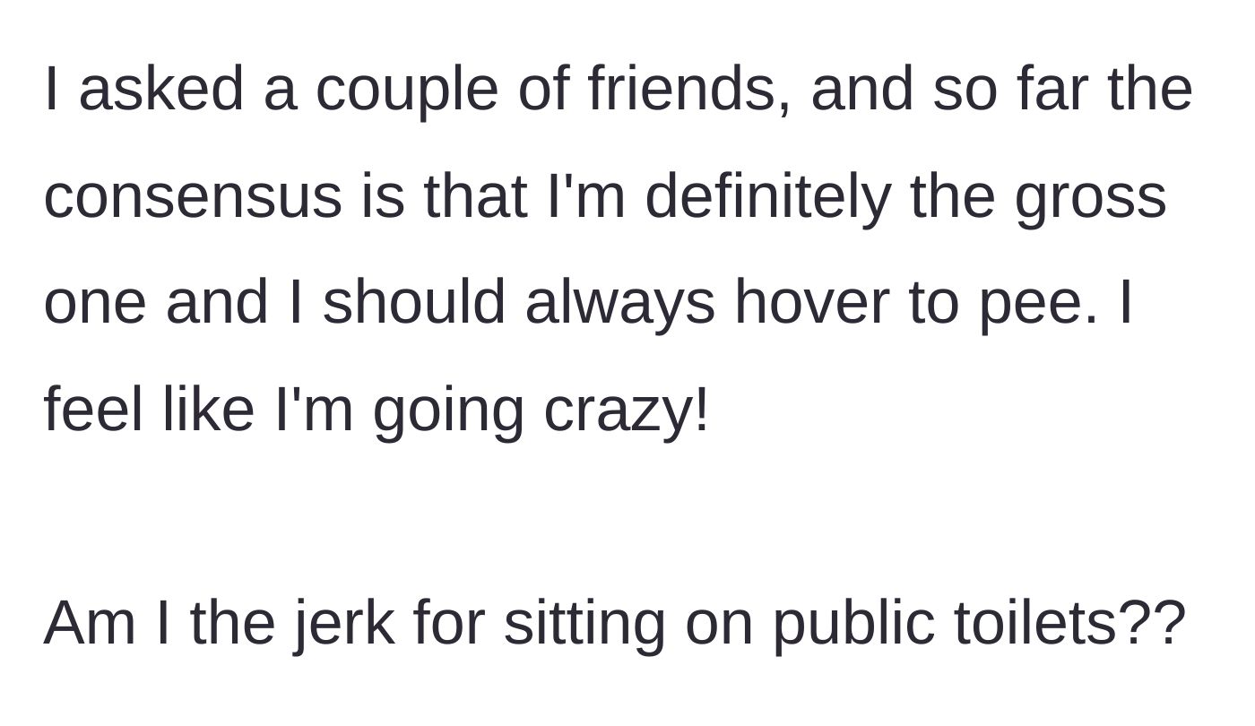 Story part 3 - She asks her friends for advice, but they unexpectedly side with the germaphobe boyfriend, leaving her feeling isolated and crazy.
