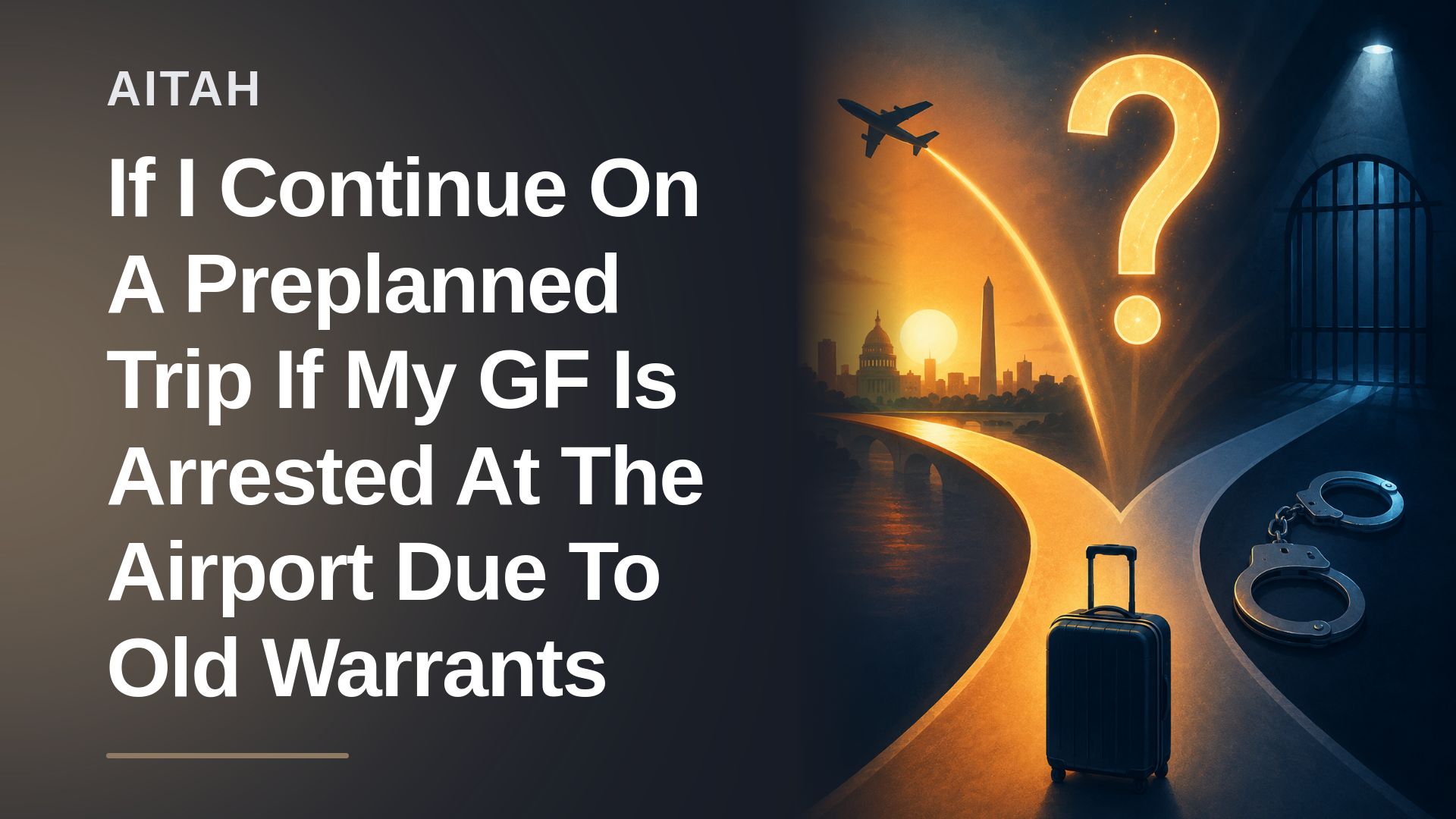 The Pragmatic Rule-Follower Who Chose His Family Over His Secretive Girlfriend\u2019s Impending Airport Arrest