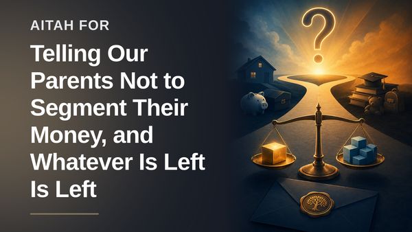 The Pragmatic Brother Who Protected His Mother's Nest Egg Against Entitled Sibling Vultures