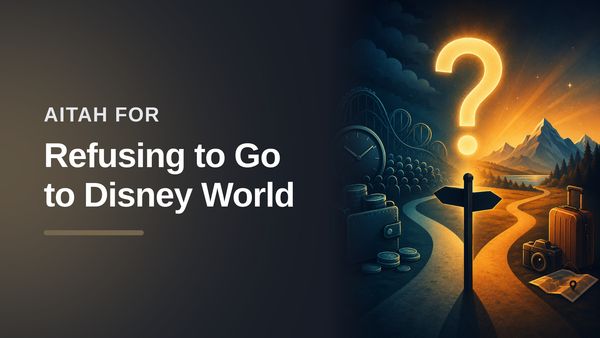 The Pragmatic Dad Who Stood His Ground Against The Disney-Obsessed Wife!