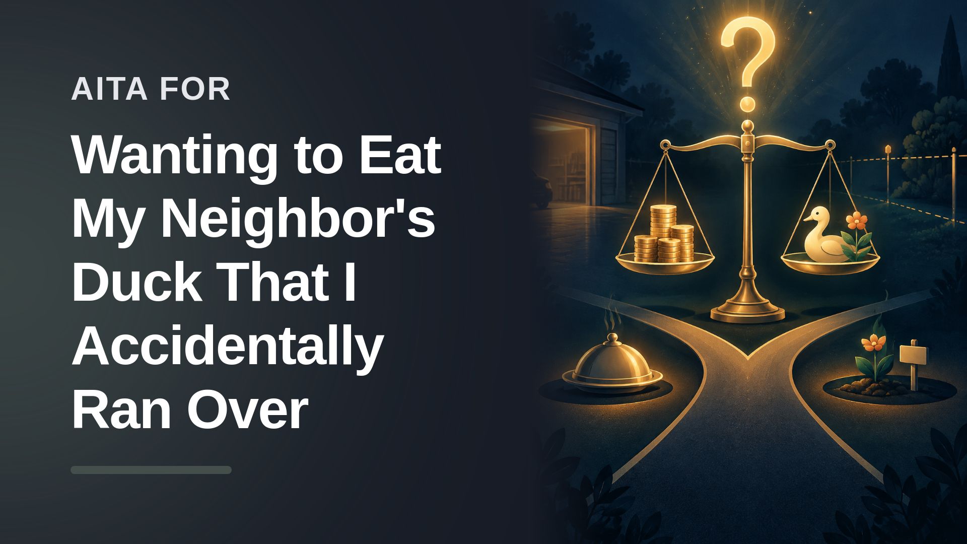 The Pragmatic Driver Who Demanded Dinner Rights From His Entitled Neighbor After A $200 Driveway Tragedy