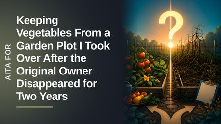 The Pragmatic Gardener Who Cultivated an Abandoned Plot Against the Entitled Returnee Demanding the Harvest