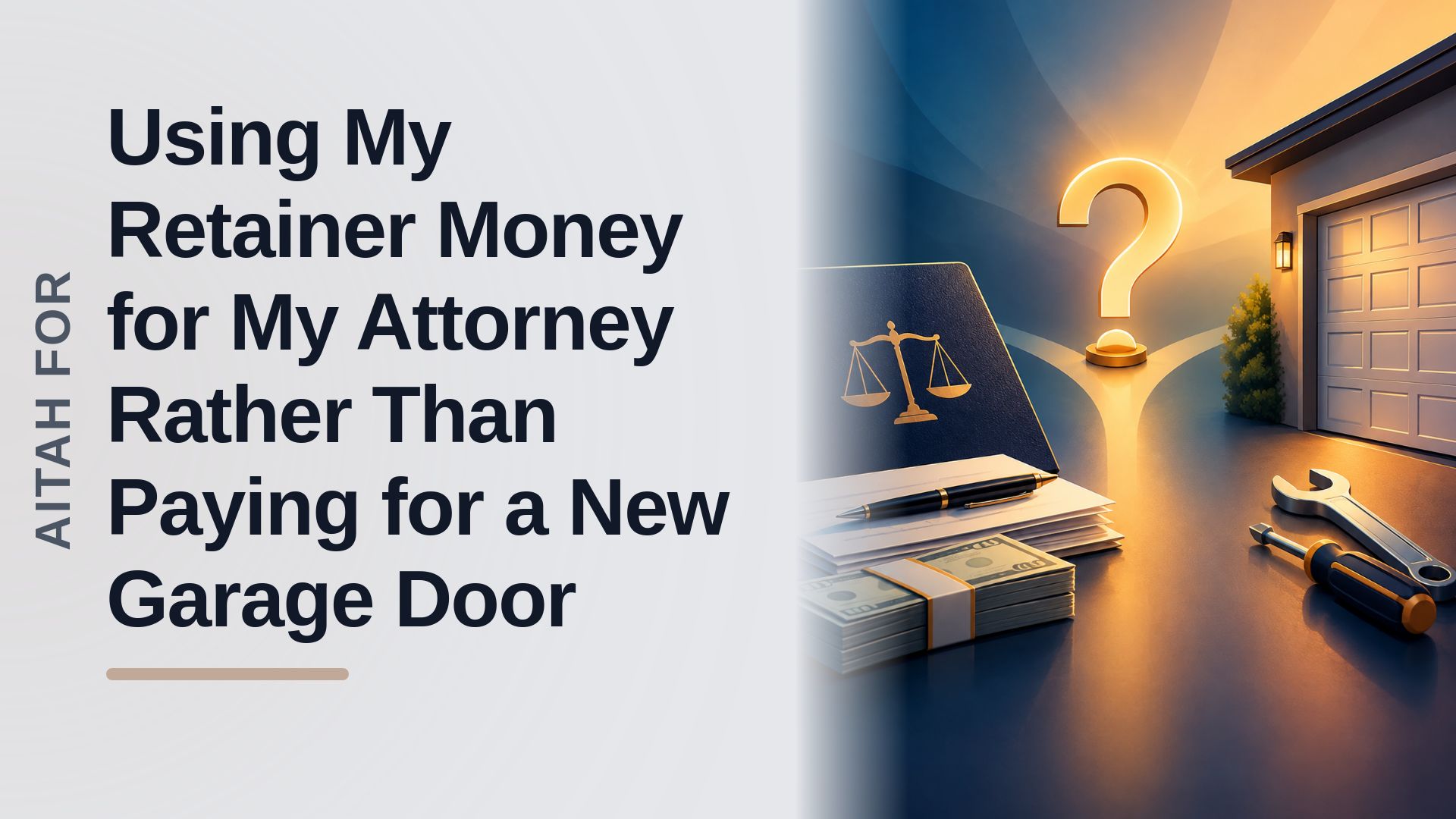 The Pragmatic Partner Who Chose Legal Protection Over The Backpedaling Husband's Garage Door
