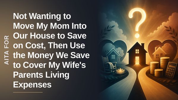 The Pragmatic Son Who Refused to Defund His Mother's Memory Care to Bail Out His Entitled In-Laws