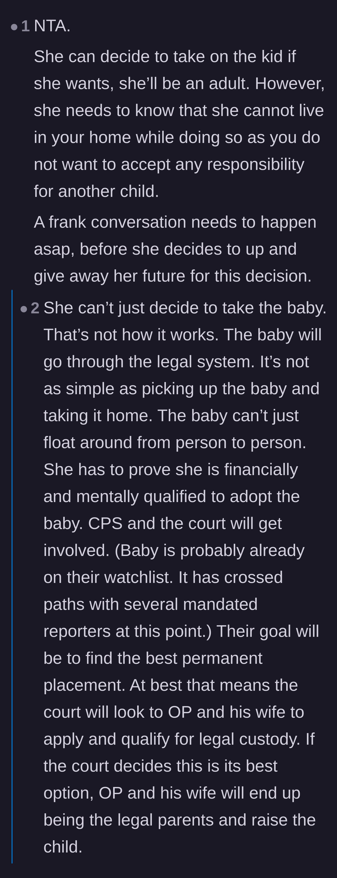 Comment thread 6 - A deep dive into the legal complexities of CPS involvement, court vetting, and terrifying guardianship loopholes.