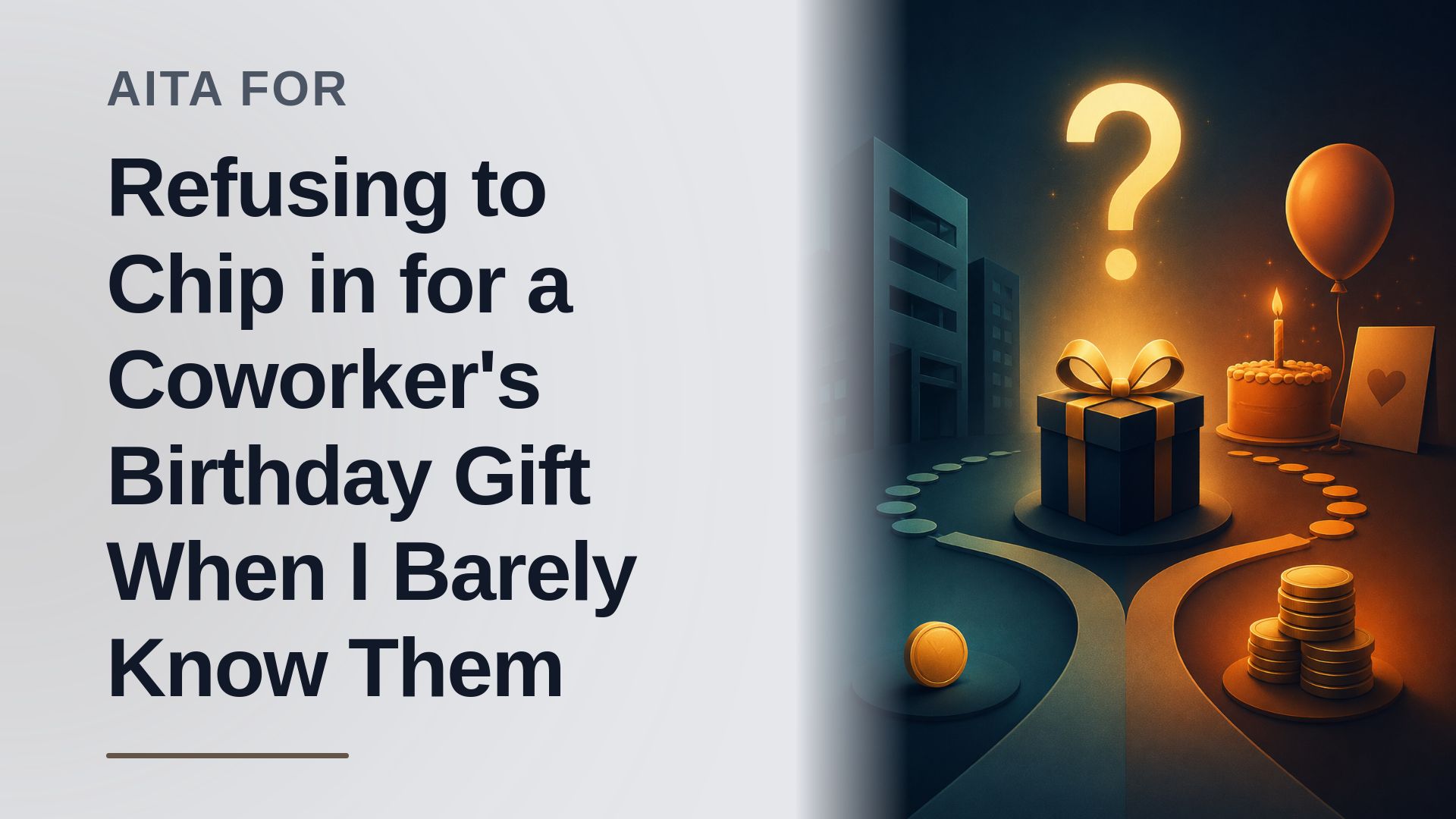 The Pragmatist Who Defied The Office Busybody's $20 Birthday Extortion