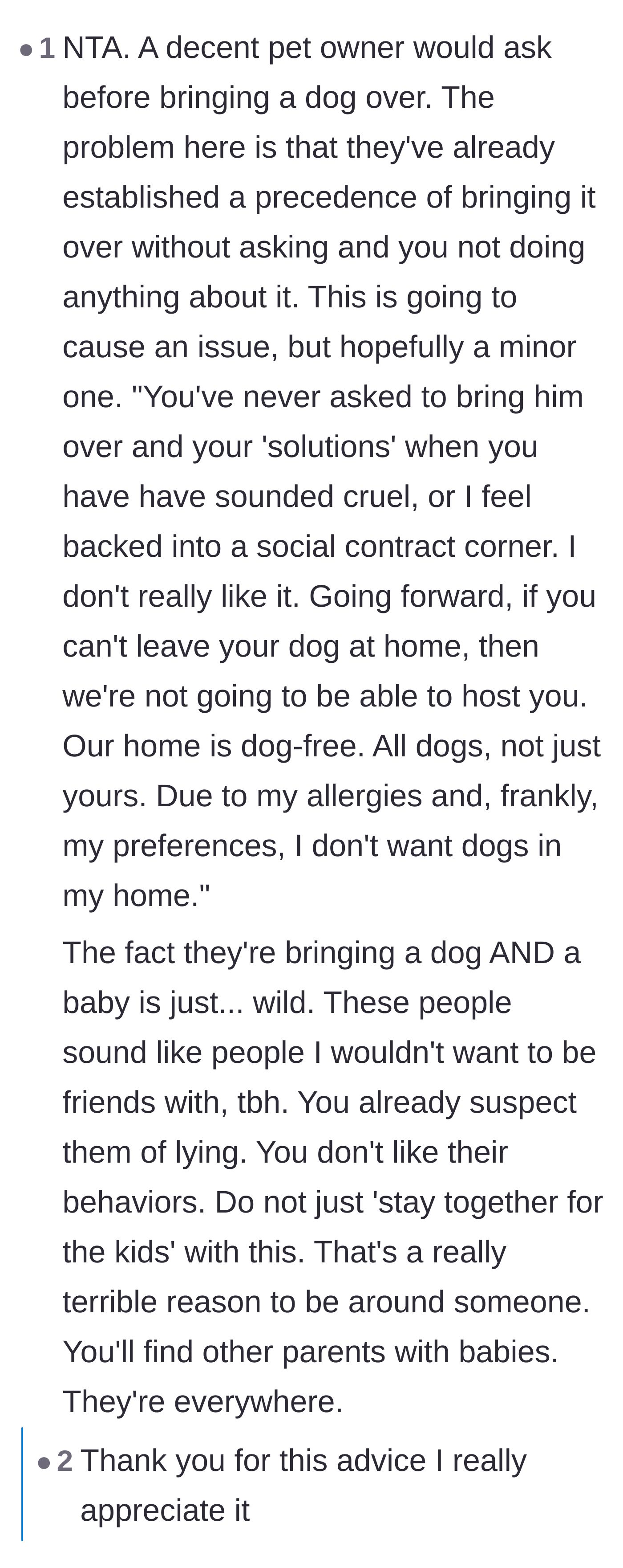 Comment thread 2 - A reality check on forced friendships and the distinction between tolerating bad behavior versus making friends naturally.