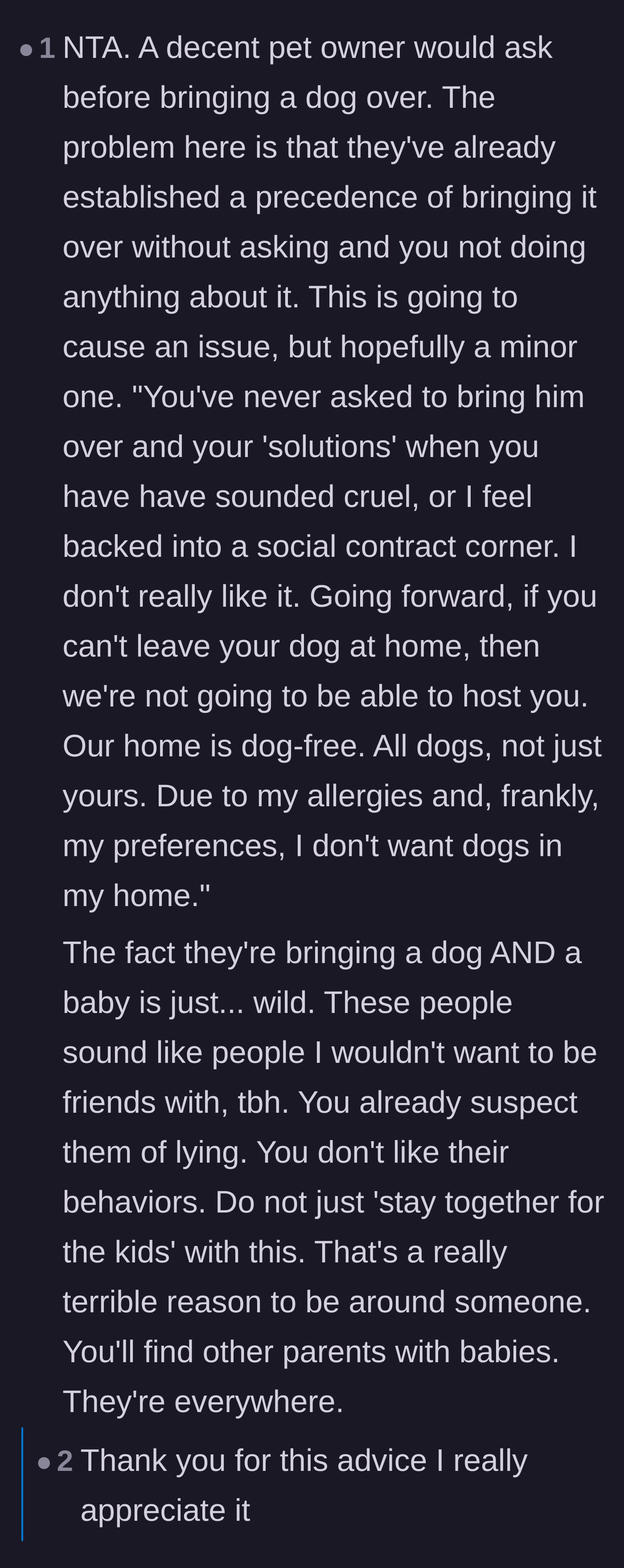 Comment thread 2 - A reality check on forced friendships and the distinction between tolerating bad behavior versus making friends naturally.