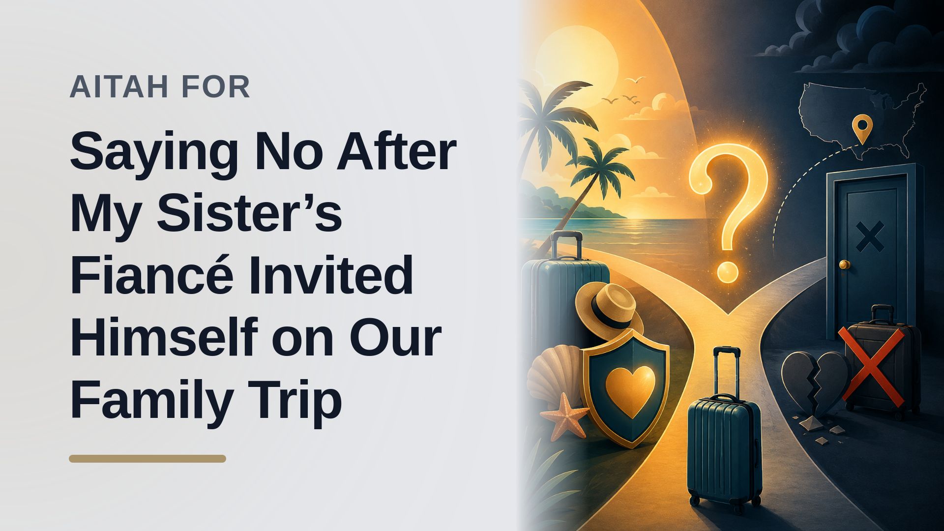 The Boundary-Setting Sister Who Blocked The Man-Child Fiancé From Crashing Her Vacation