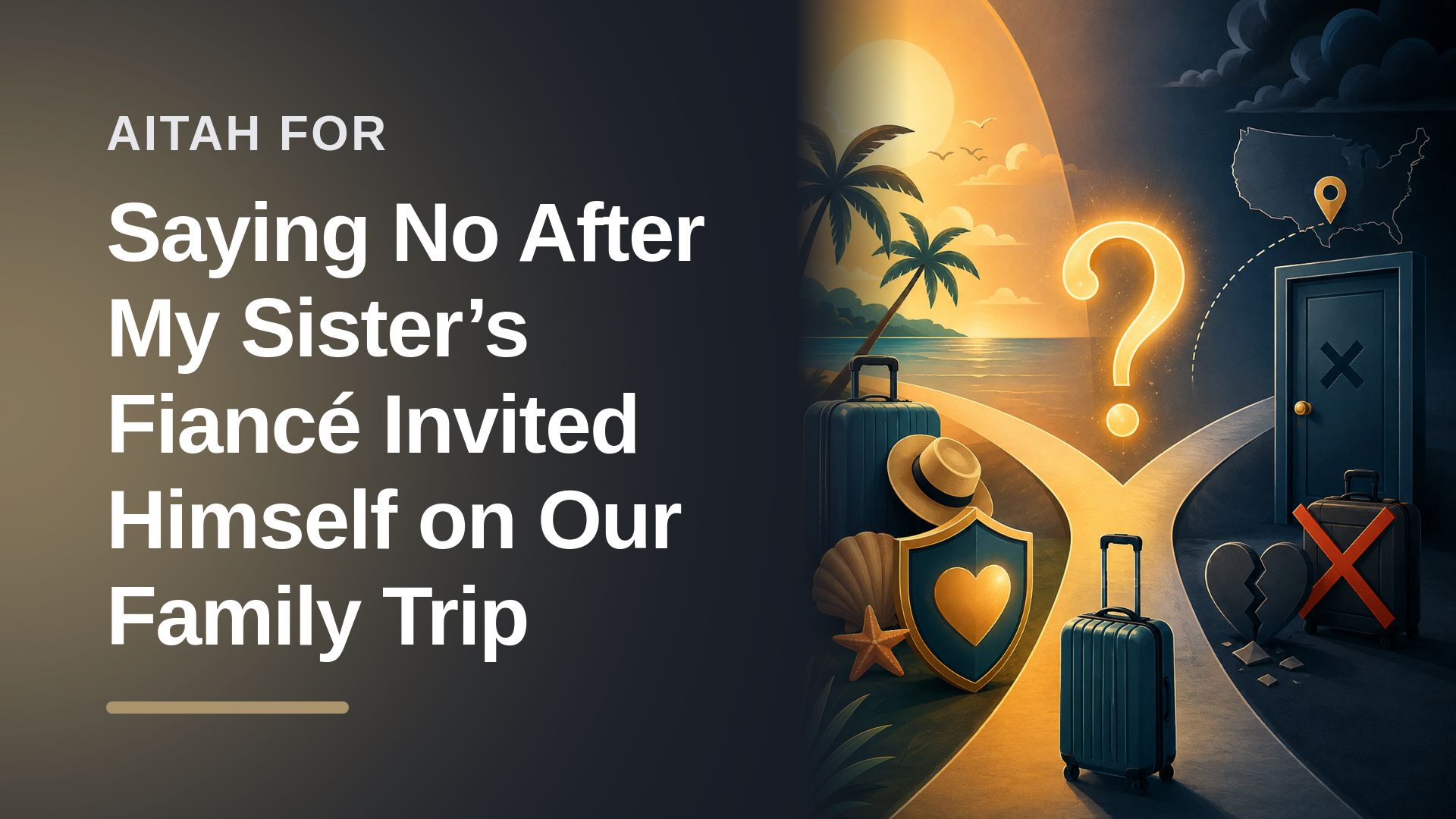 The Boundary-Setting Sister Who Blocked The Man-Child Fiancé From Crashing Her Vacation