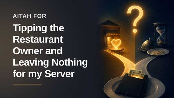 The Principled Punisher Who Weaponized a $40 Tip Against an Incompetent Server