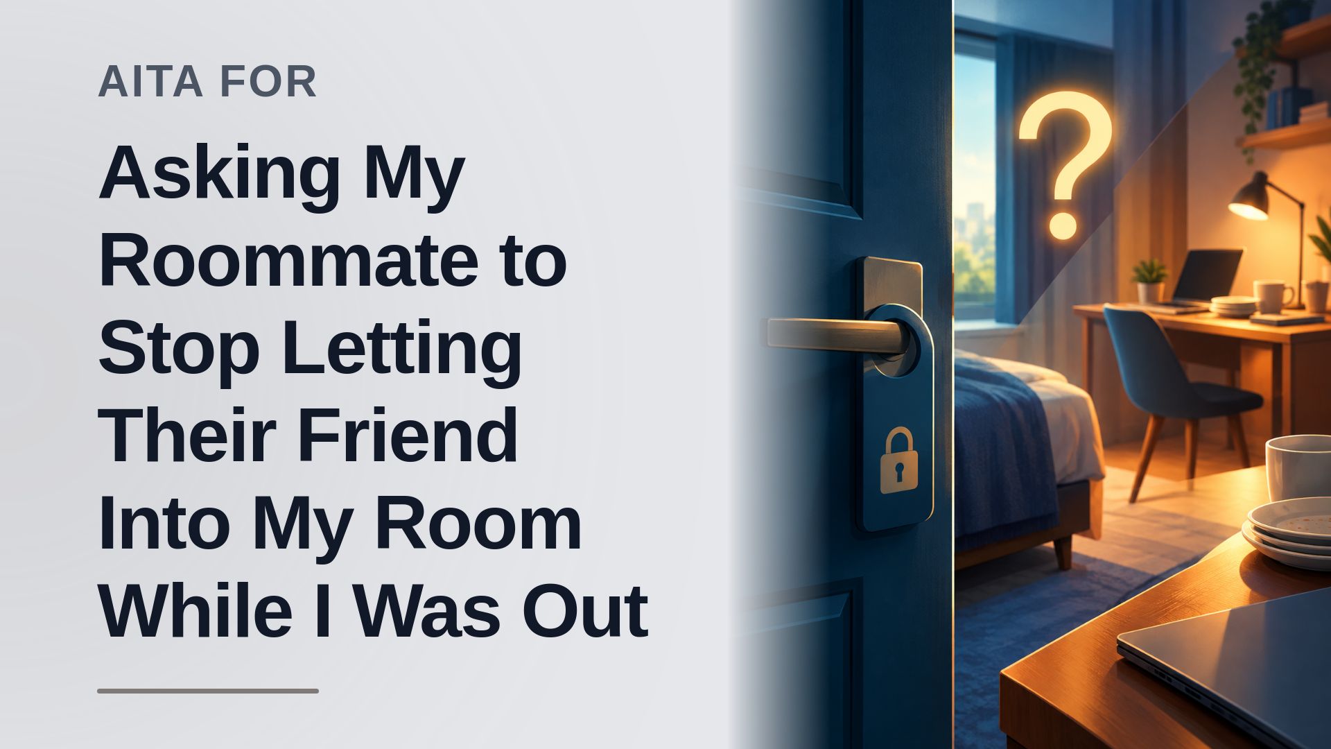 The Boundary-Setting Roommate Who Shut Down an Entitled Friend’s Pop-Up Office Space