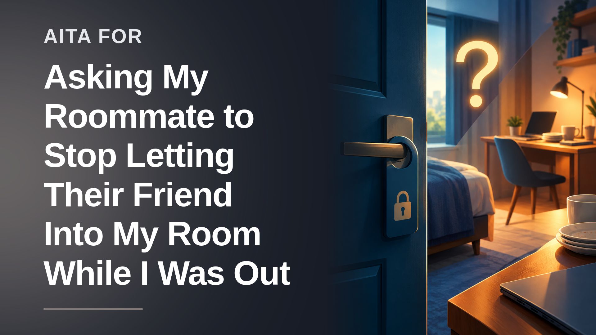 The Boundary-Setting Roommate Who Shut Down an Entitled Friend’s Pop-Up Office Space