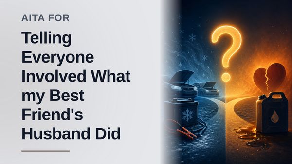 The Problem-Solver Who Braved a Blizzard Against The Husband's Fragile Ego
