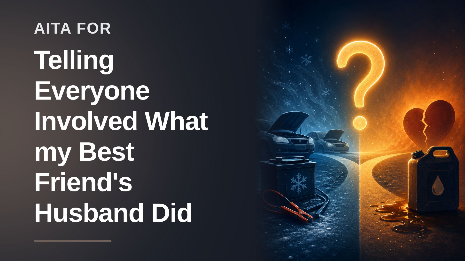 The Problem-Solver Who Braved a Blizzard Against The Husband's Fragile Ego